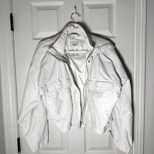 Abercrombie & Fitch Off White Jacket